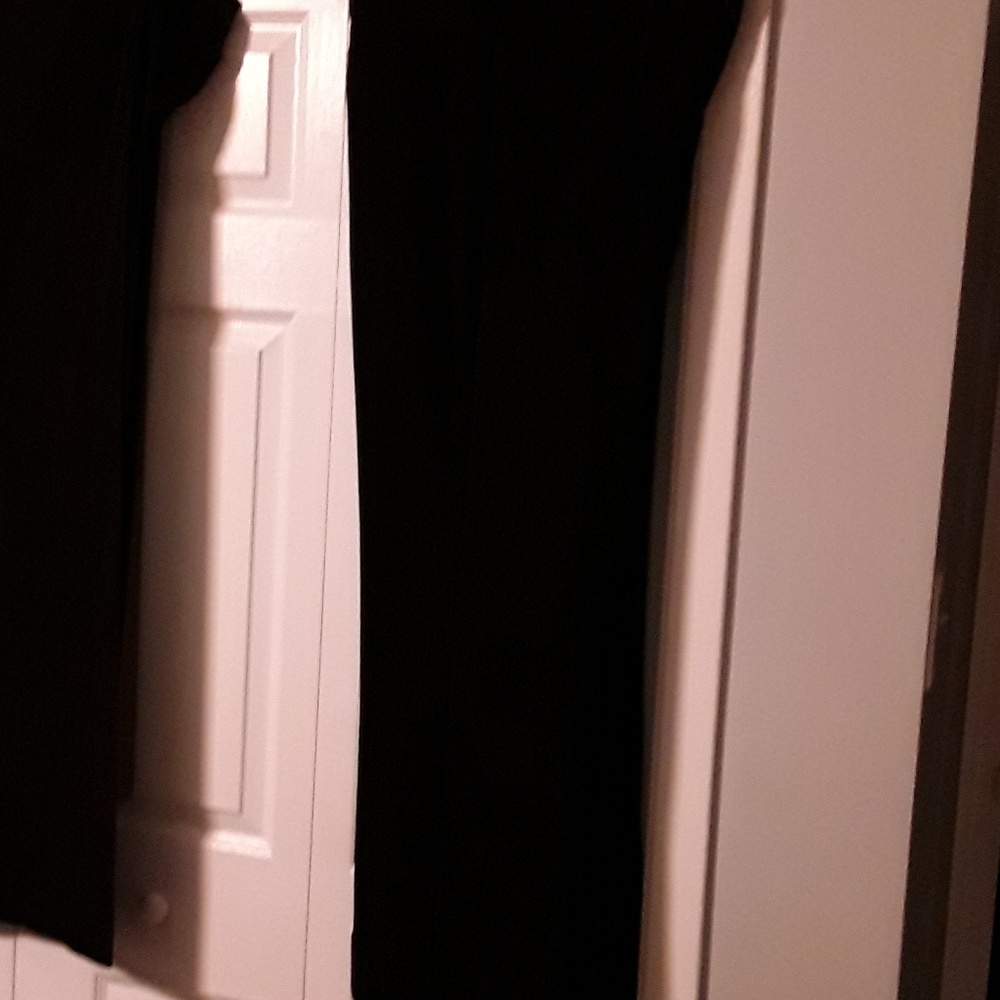 Women's black dress pants 1 size 16  size 18